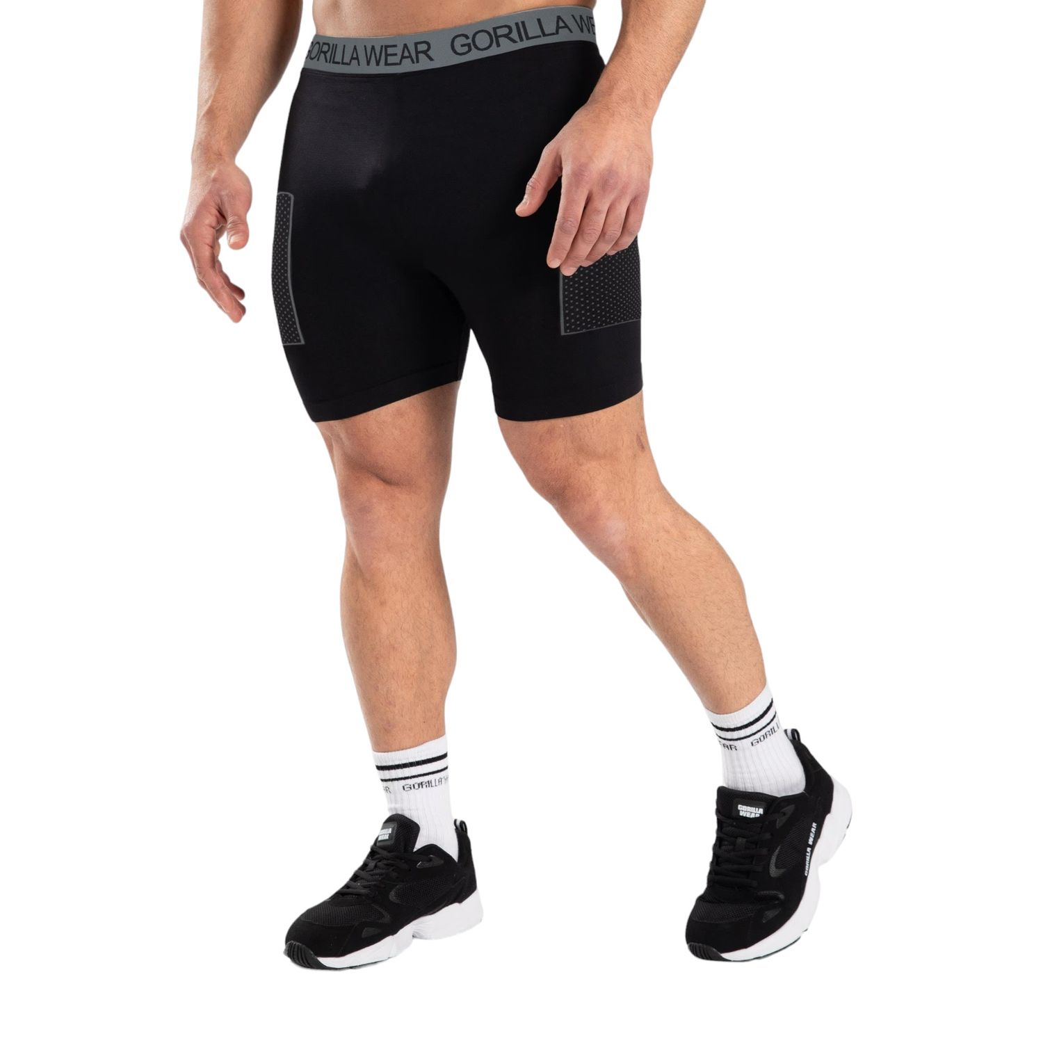 Шорты "Norton Seamless Shorts", Black, GorillaWear
