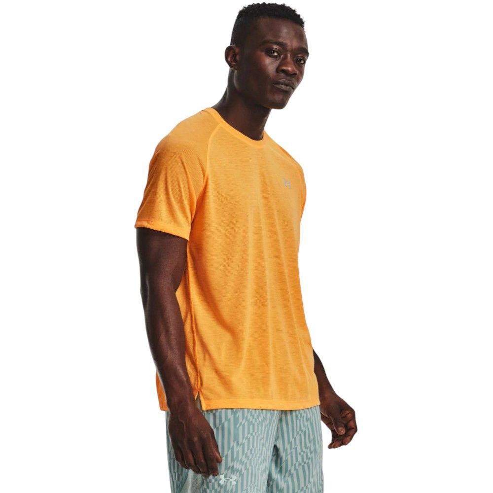 Футболка UA "Streaker Run Short Sleeve", Men's, Orange Ice, Under Armour