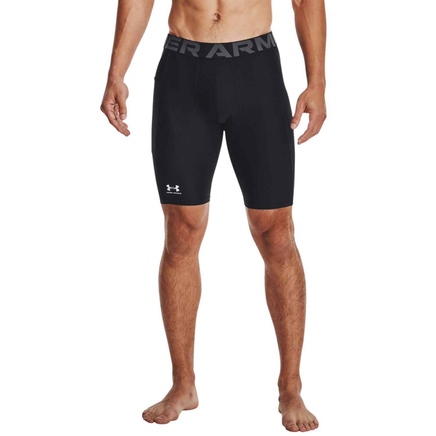 Компрессионное спортивное белье "Pocket Long Shorts", Men's, Black, Under Armour