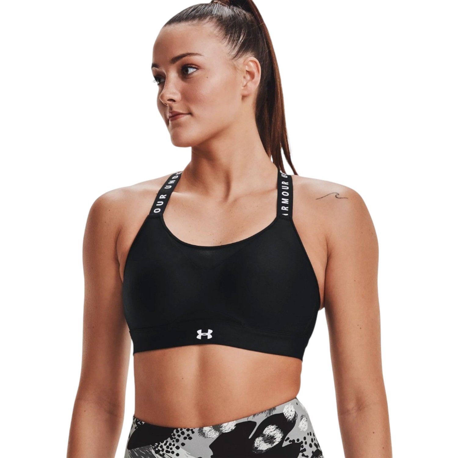 Топ "Infinity High Sports Bra", Women's Black, Under Armour
