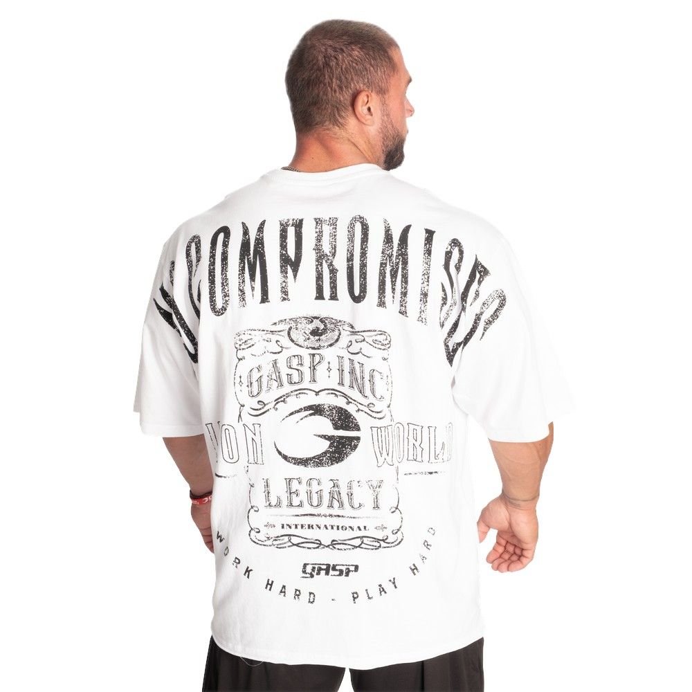 Футболка "NC Iron Tee", White, Gasp