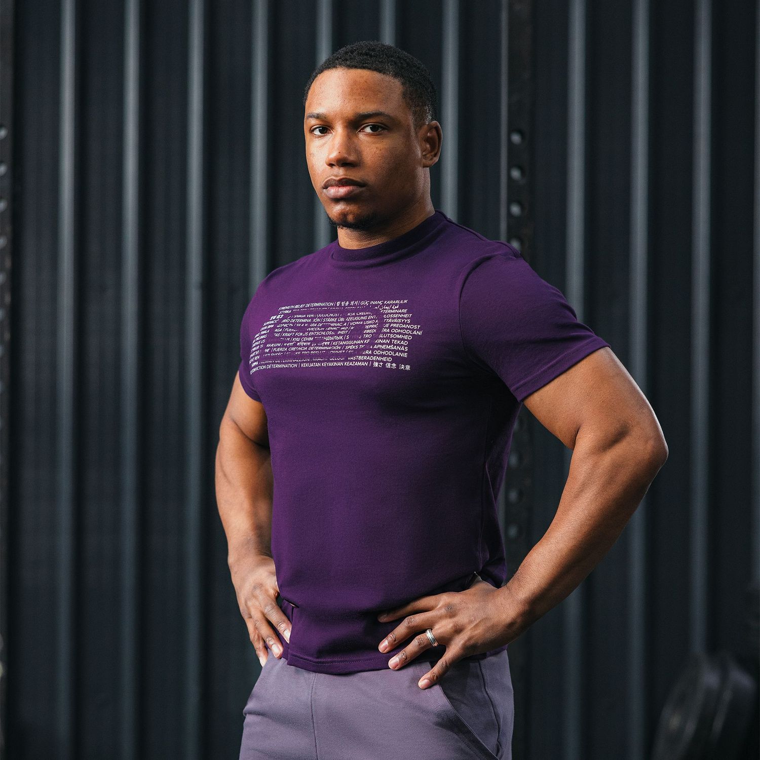Футболка Brand "Aspire Range", Men's, Purple, SBD