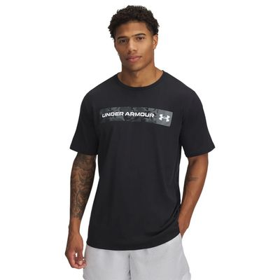 Футболка "UA Camo Chest Stripe", Men's, Black, Under Armour