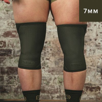 Наколенники для пауэрлифтинга Powerlifting Knee Sleeves "Resolve Range", 7 мм, SBD
