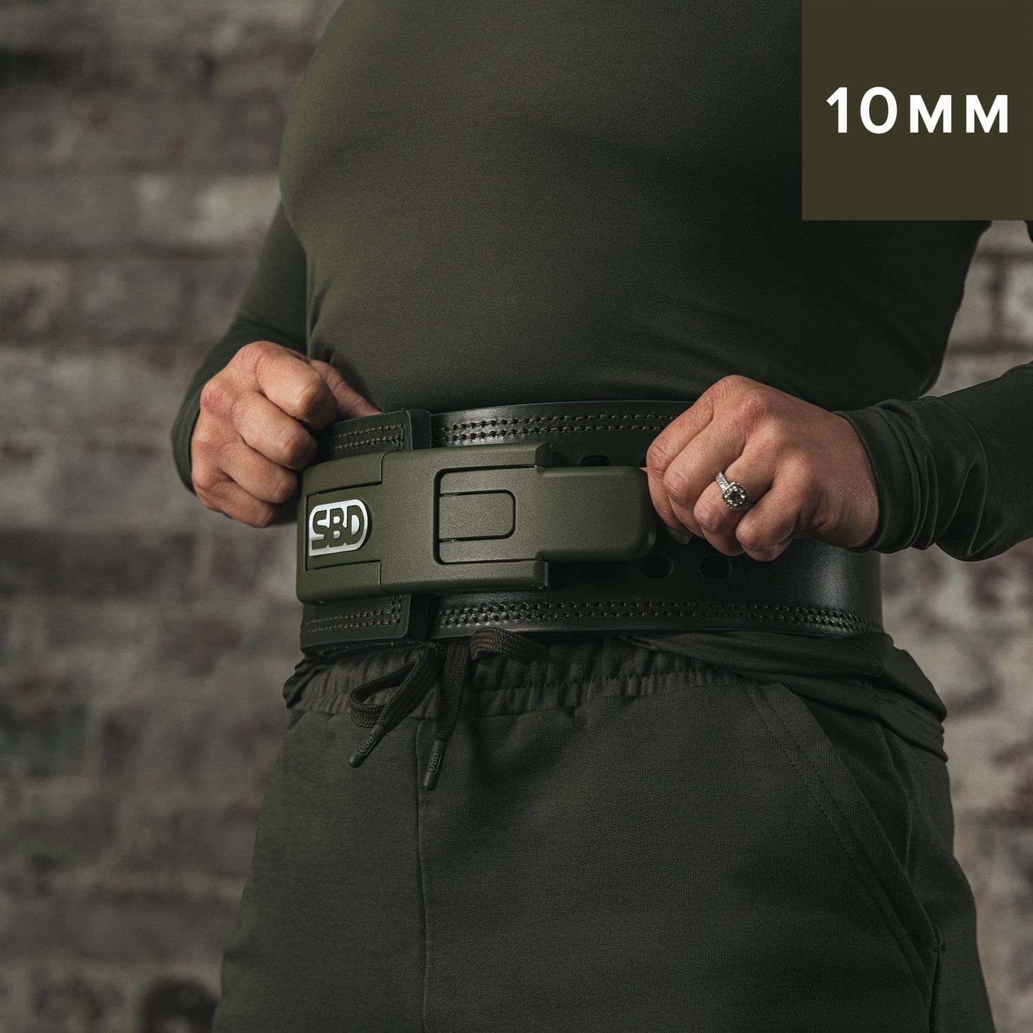 Пояс "SBD Powerlifting" 10mm, Resolve Range, SBD