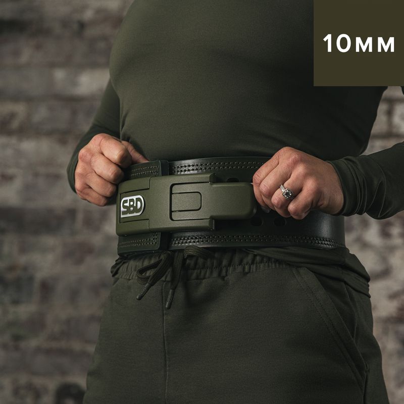 Пояс "SBD Powerlifting" 10mm, Resolve Range, SBD
