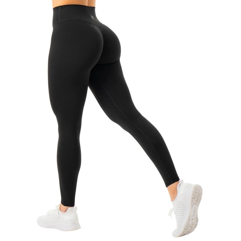 Леггинсы "NKD Invisible Scrunch Leggings", Black, Ryderwear