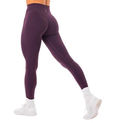 Леггинсы "NKD Invisible Scrunch Leggings", Merlot, Ryderwear