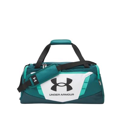 Сумка UA "Undeniable 5.0 Small Duffle Bag", 40L, White/Arden Green/Black, Under Armour