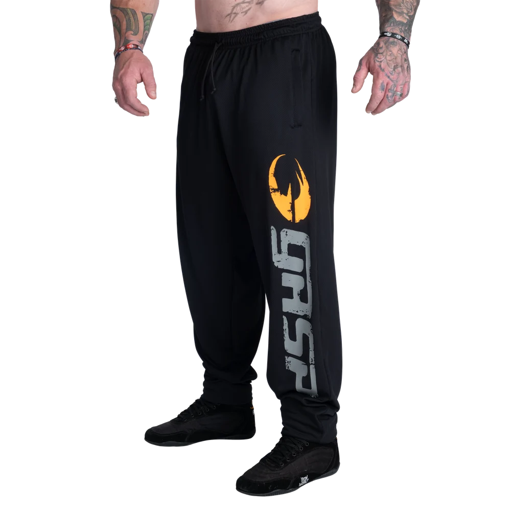 Брюки "Old School Baggy Mesh Pant", Black, Gasp