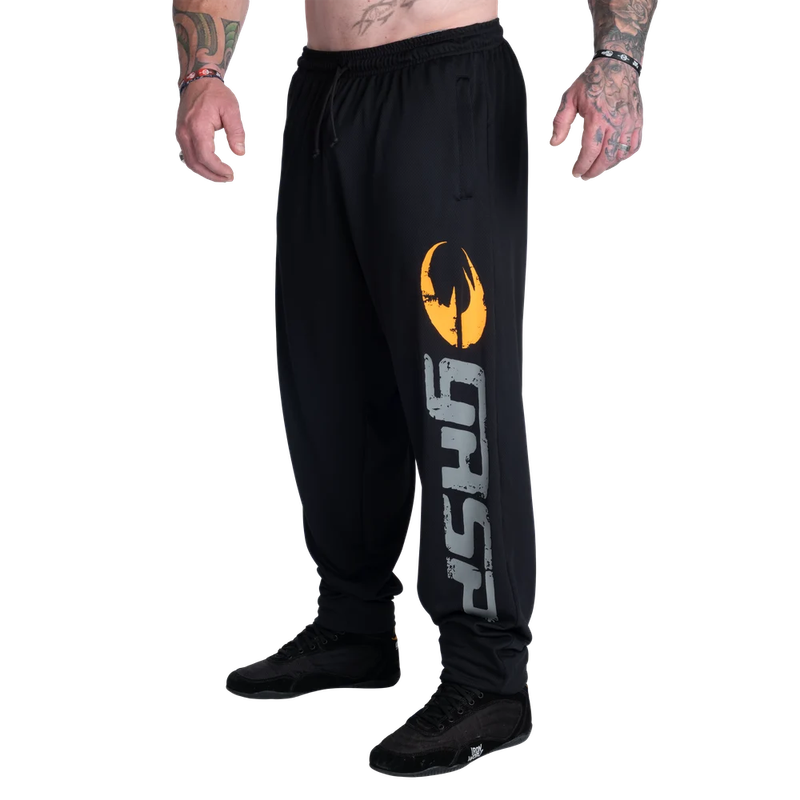 Брюки "Old School Baggy Mesh Pant", Black, Gasp