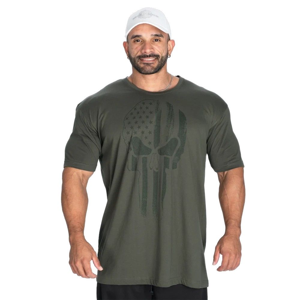 Футболка "Skull standard  tee", Deep Forest, Gasp