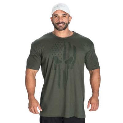 Футболка "Skull standard  tee", Deep Forest, Gasp