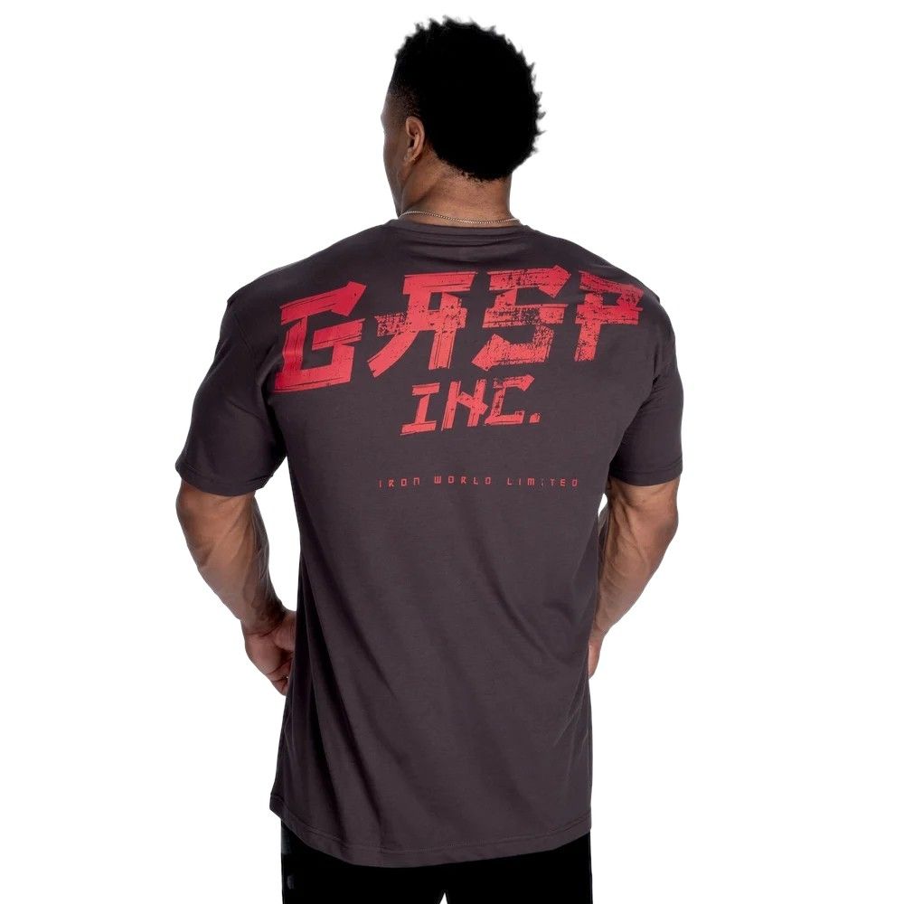 Футболка "Nahma Standard Tee", Iron/Red, Gasp
