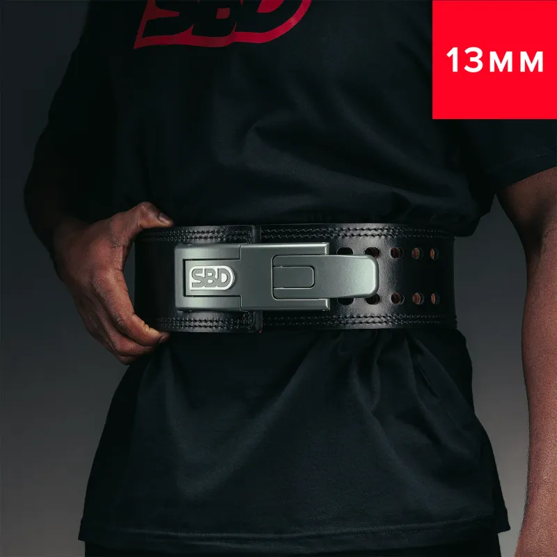 Пояс для пауэрлифтинга "SBD Powerlifting" 2026, 13mm, SBD