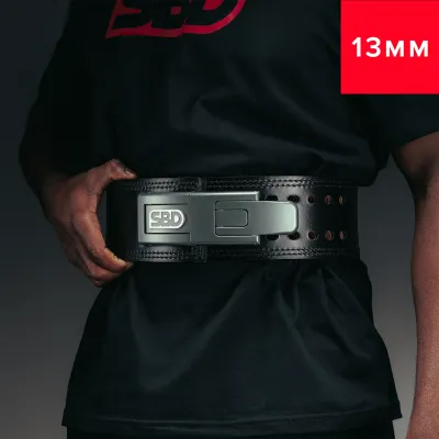 Пояс для пауэрлифтинга "SBD Powerlifting" 2026, 13mm, SBD