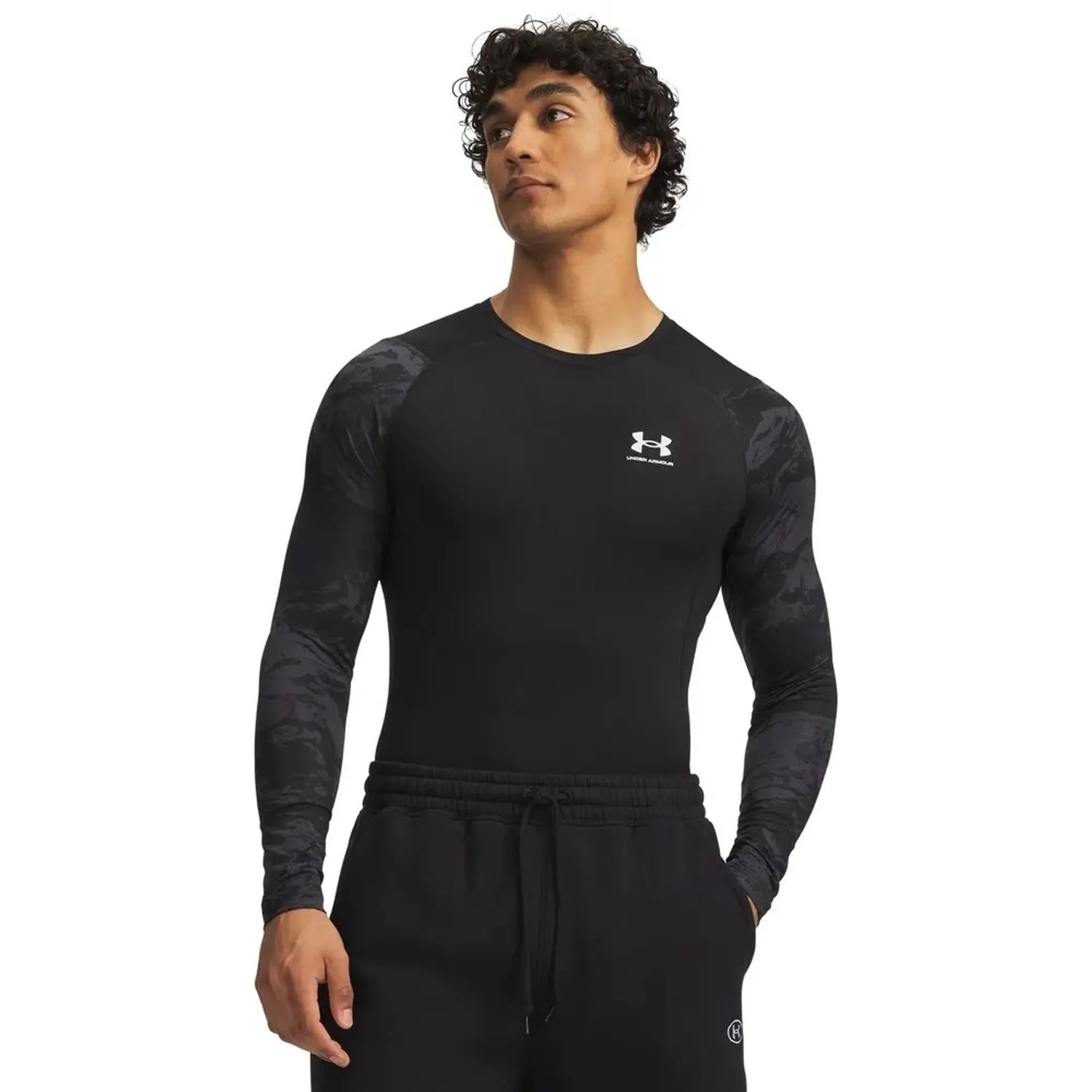 Рашгард "HG Armour Comp CB LS", Men's, Black, Under Armour