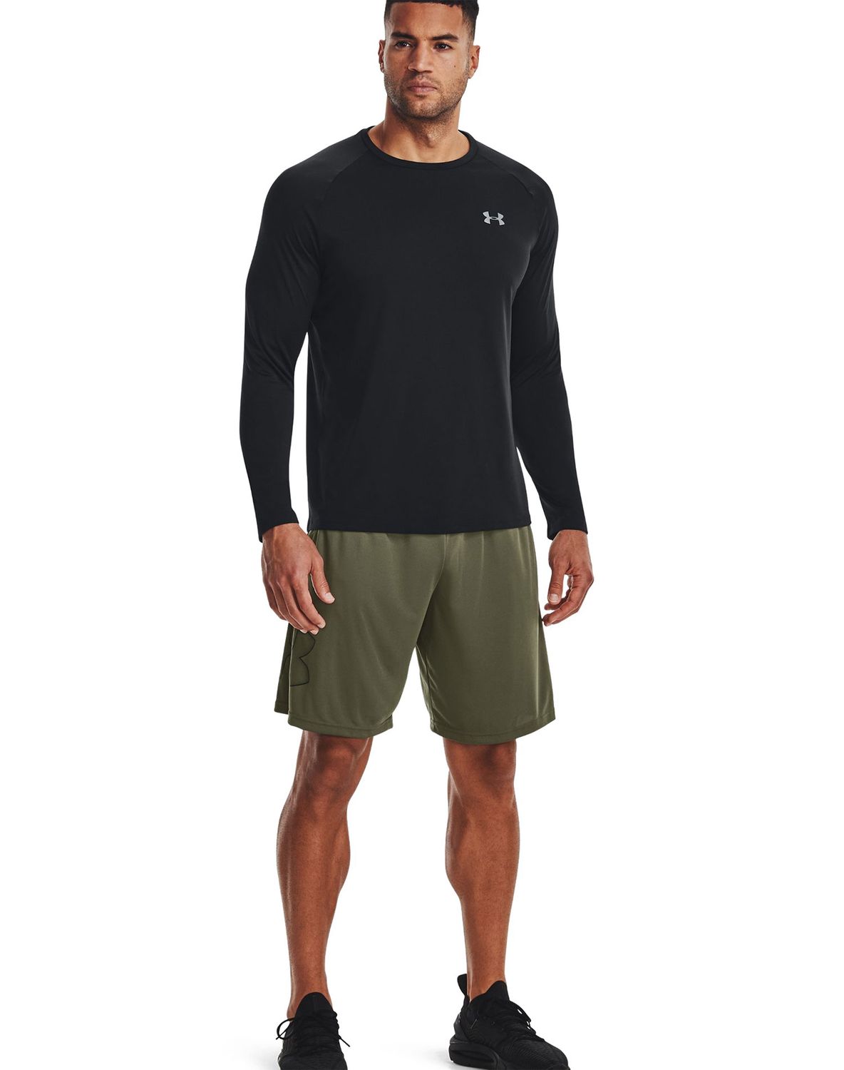 Шорты "UA TECH GRAPHIC SHORT" - Under Armour, Olive