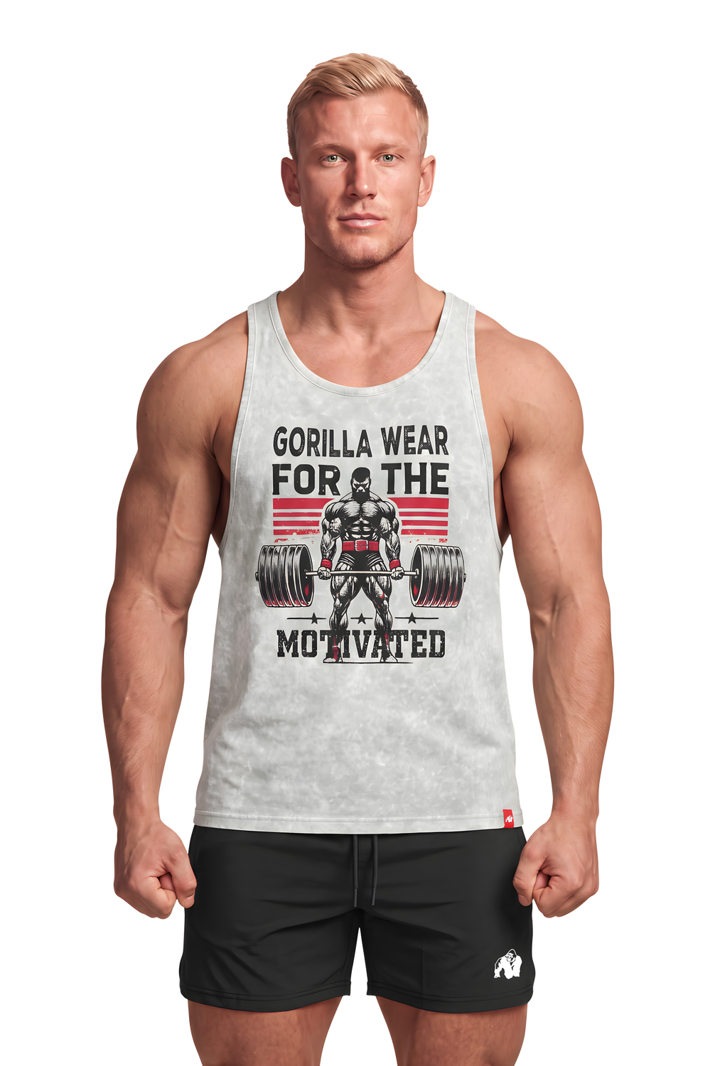 Майка "Churchill Stringer", Green, Gorilla Wear