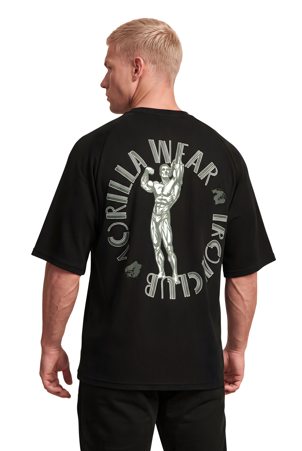 Футболка "Russel Oversized", Black, Gorilla Wear