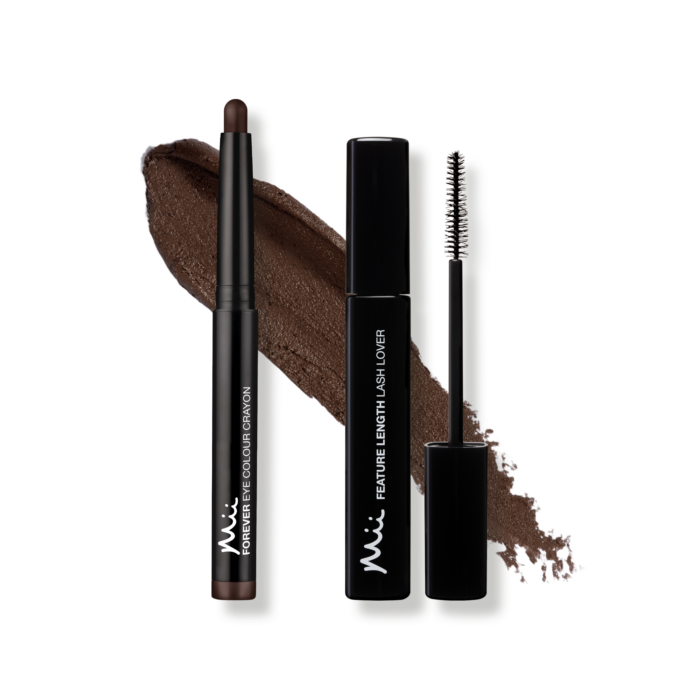 Dramatic eye duo Walnut