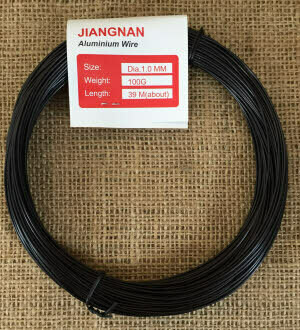 100g Aluminium Bonsai Wire Mixed Sizes Available