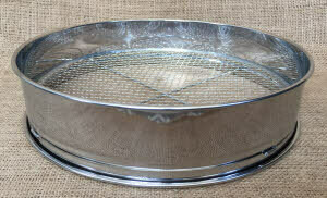 Bonsai Stainless Steel Soil Sieve Set 300mm