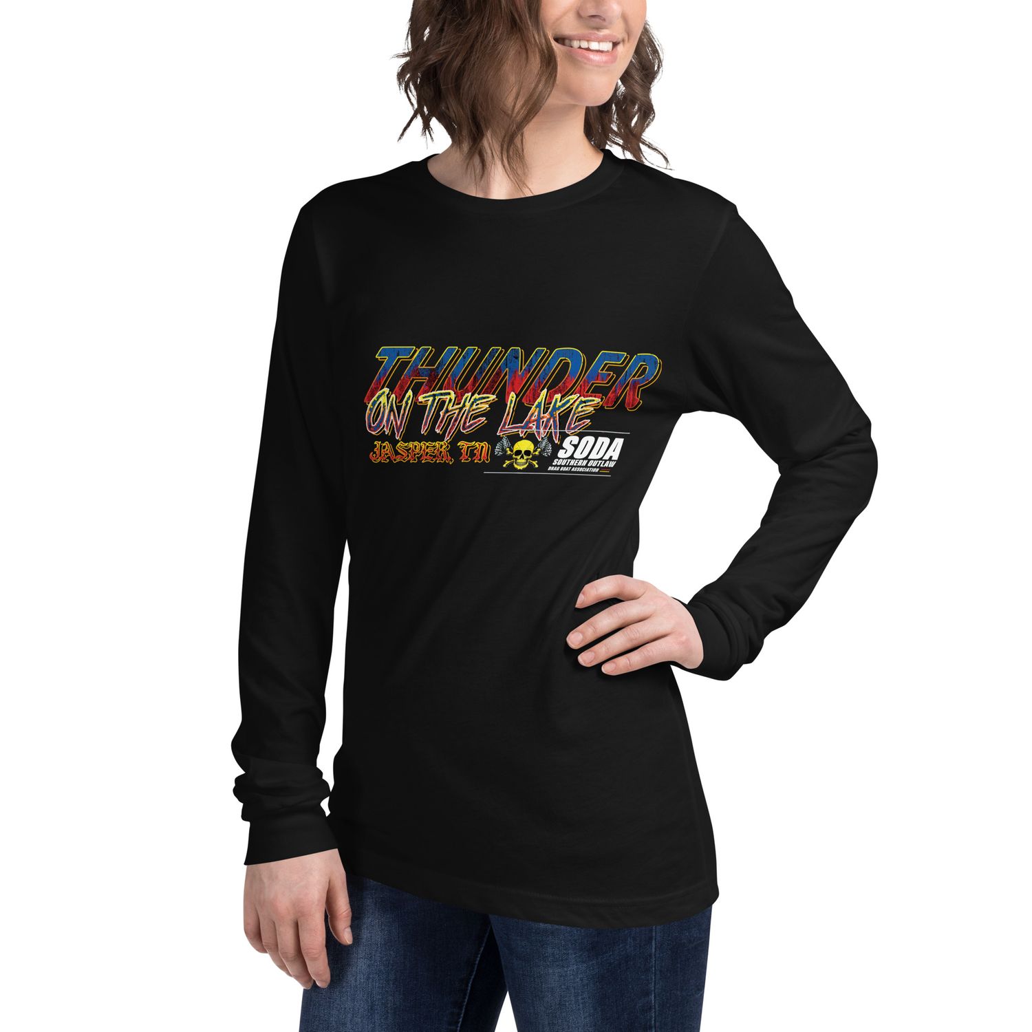 Thunder on the Lake  Unisex Long Sleeve Tee