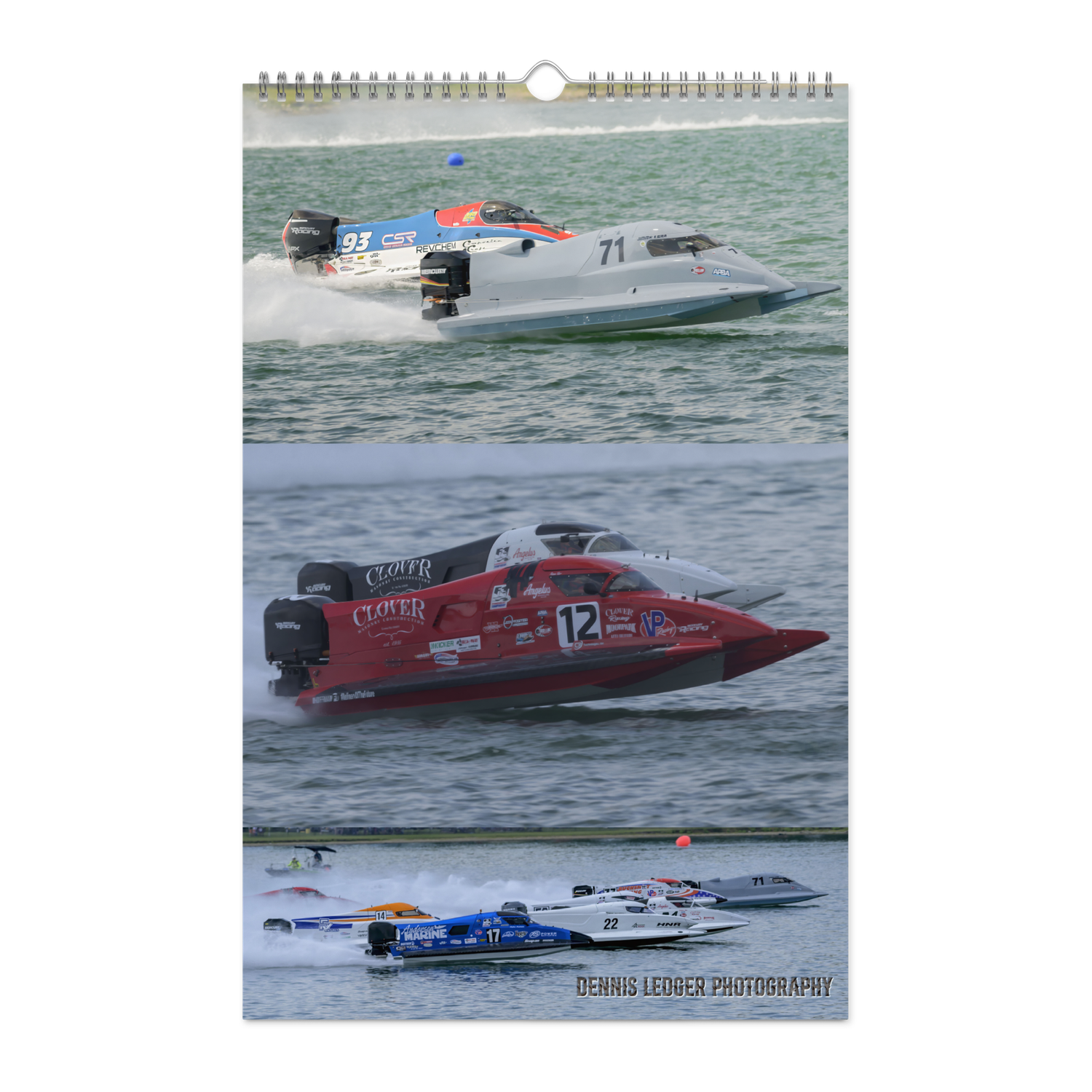 Fastest Boats on the Water   Wall calendar (2025)