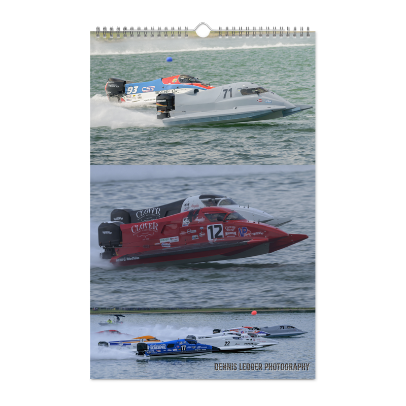 Fastest Boats on the Water   Wall calendar (2025)