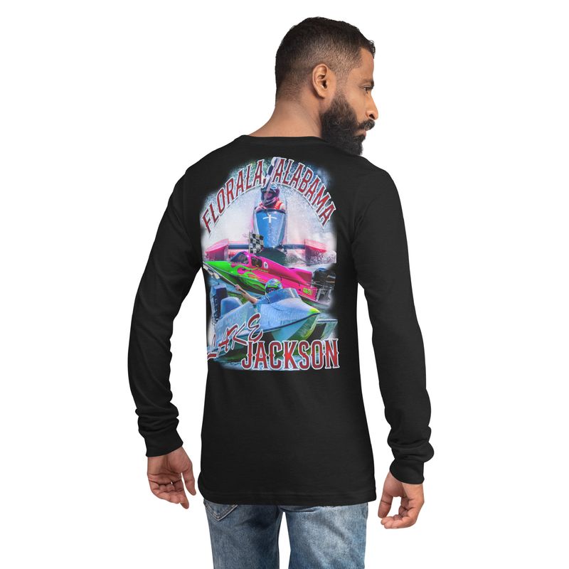 Unisex Long Sleeve Tee florala