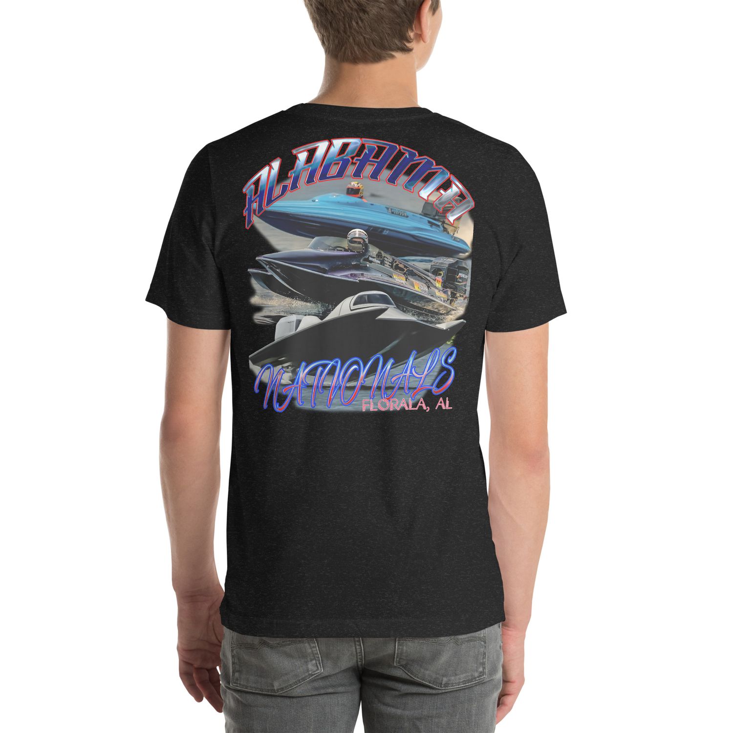 Alabama Nationals 2 back print Unisex t-shirt