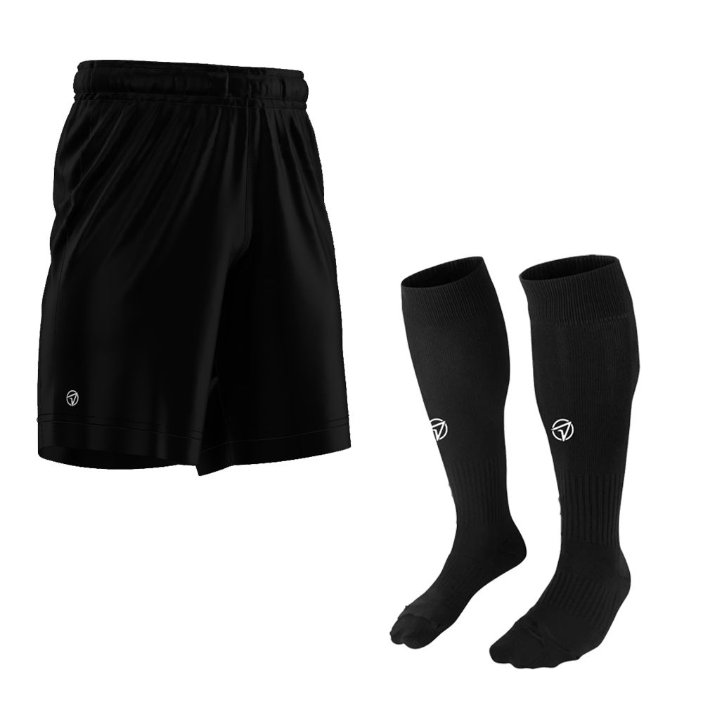 BAC | BLACK SHORTS + SOCKS - BUNDLE