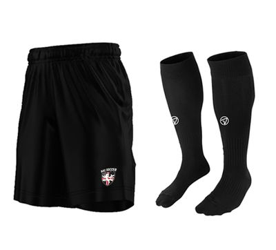 BAC | BLACK SHORTS + SOCKS - BUNDLE