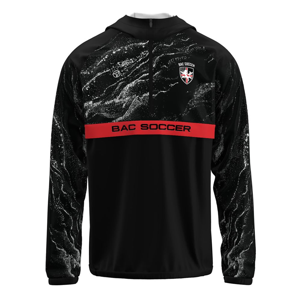 BAC | WINDBREAKER 1/4 ZIP PARTICLE STORM