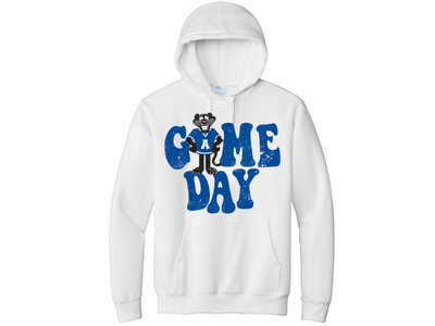 Vintage Game Day Panther - Unisex Hooded Sweatshirt