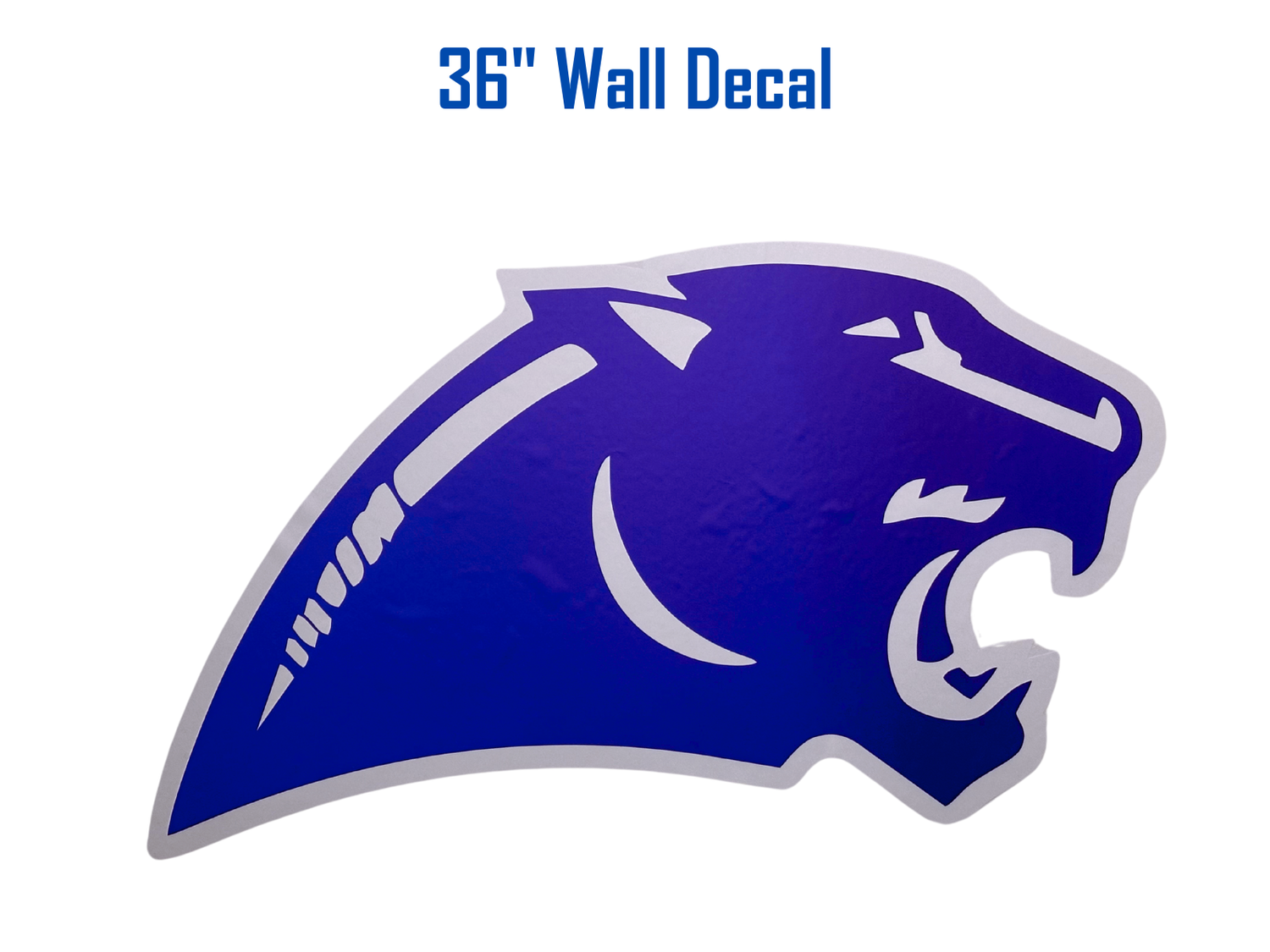36&quot; Springboro Panther Head Wall Decal