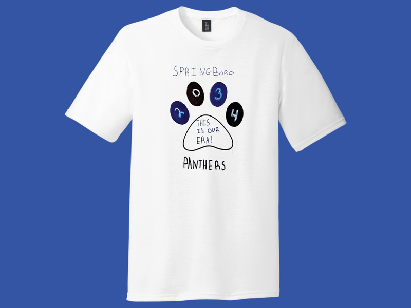 2034 Grade Year Shirt Drawing Contest Winner