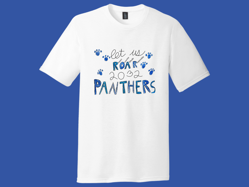 2032 Grade Year Shirt Drawing Contest Winner