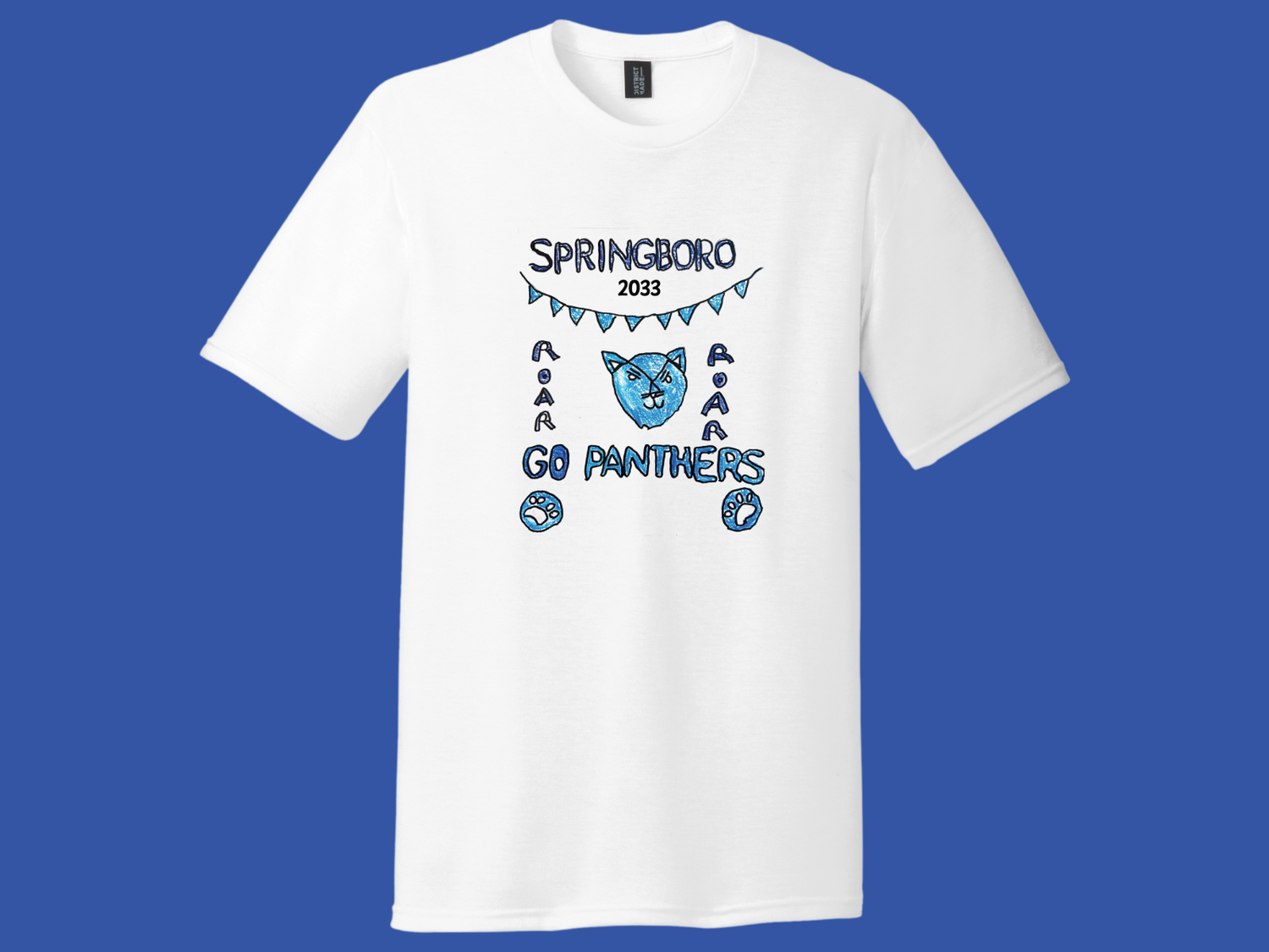 2033 Grade Year Shirt Drawing Contest Winner