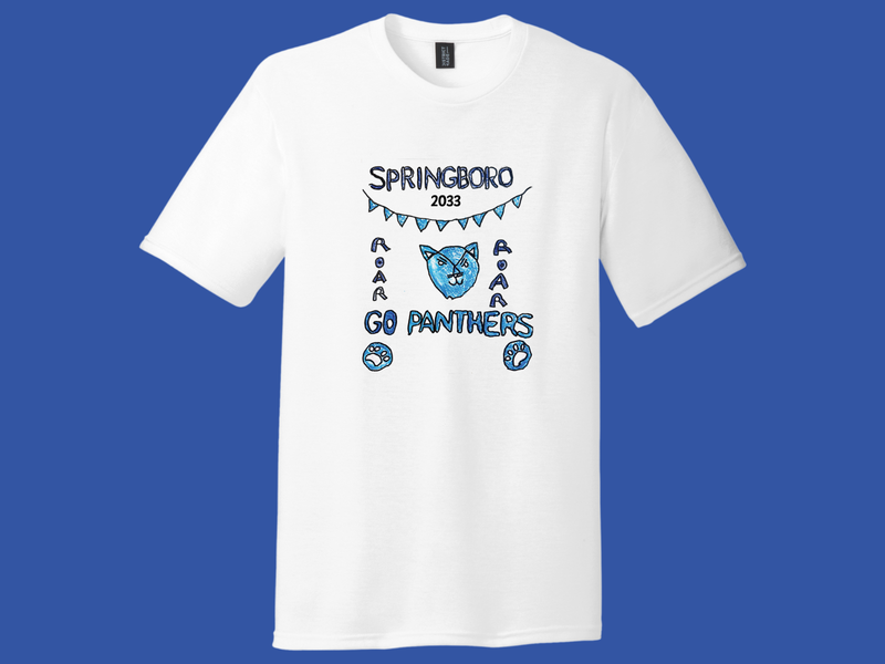 2033 Grade Year Shirt Drawing Contest Winner