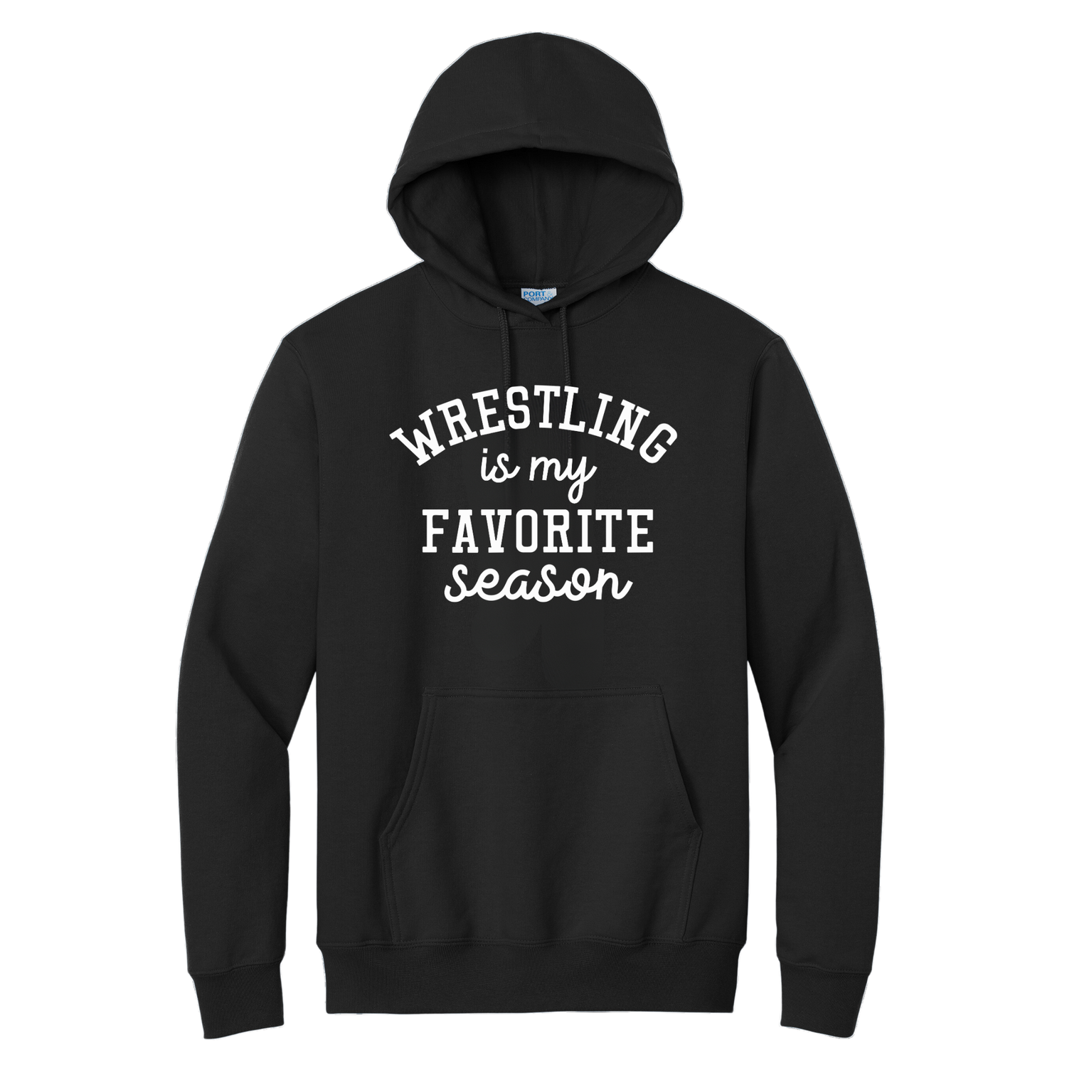 Unisex Hoodie Sweatshirt Favorite Season - Wrestling