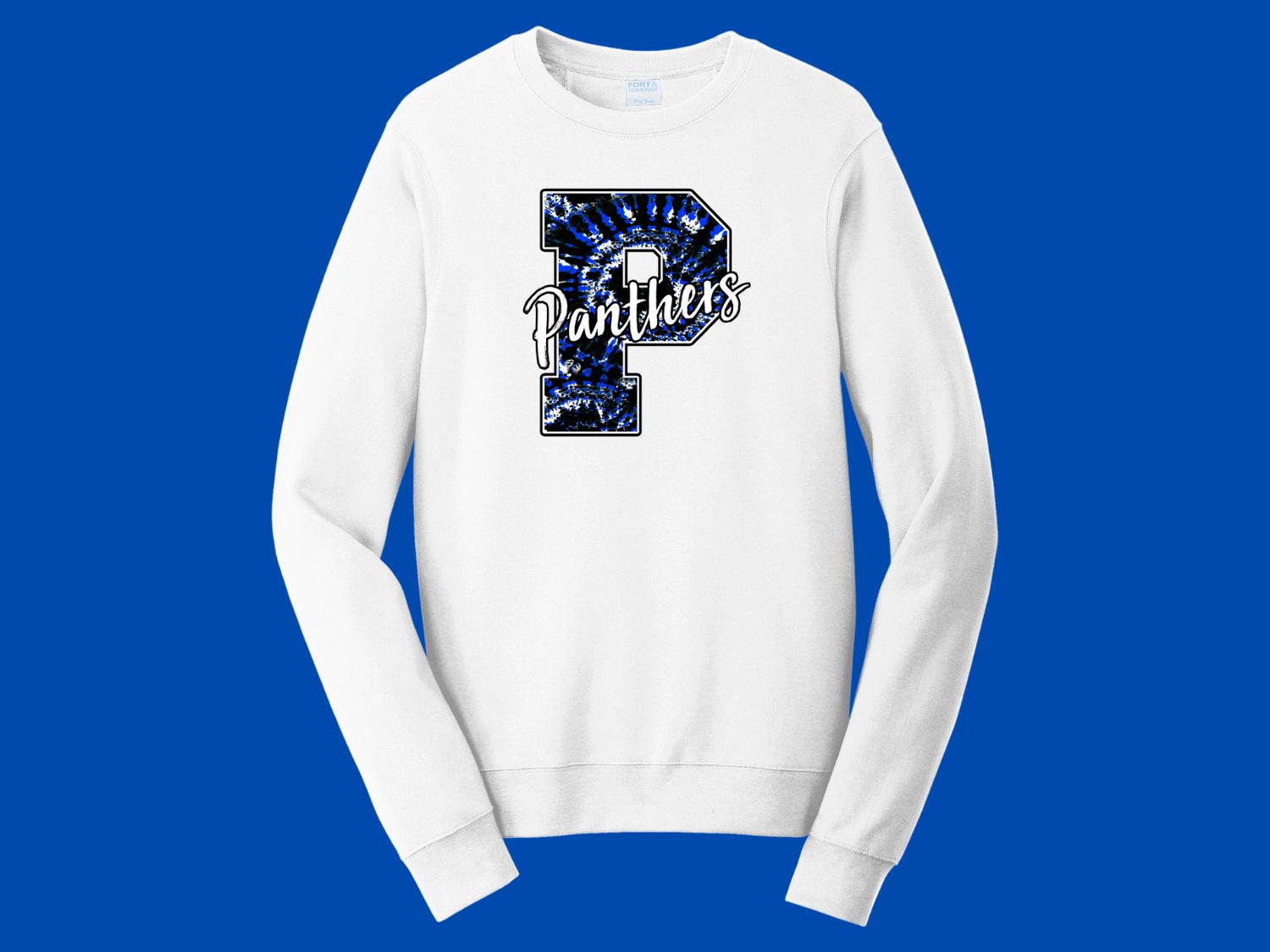 Unisex Crew OR Hooded Sweatshirt - Panthers Tie Dye WGS01