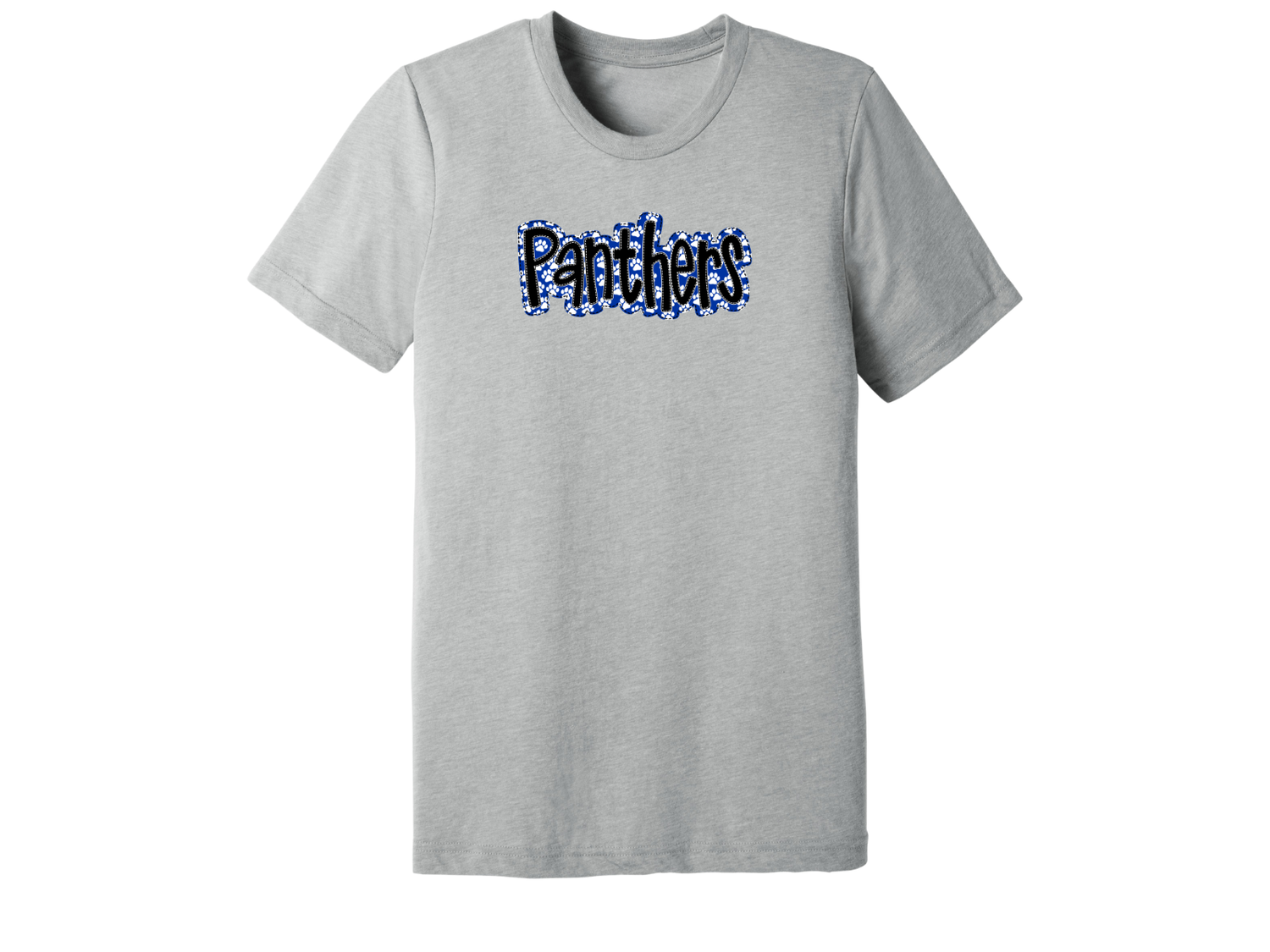 Unisex T-shirt - Panthers Small Paw Print WGS02