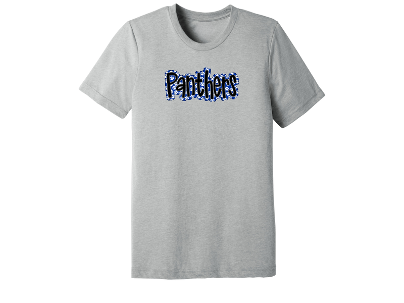 Unisex T-shirt - Panthers Small Paw Print WGS02