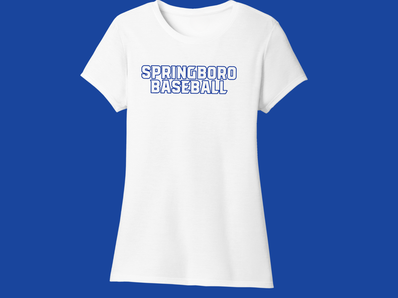 Ladies Cut T-shirt - Baseball 07