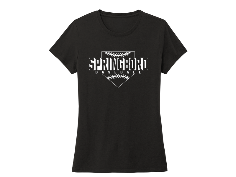 Ladies Cut T-shirt - Baseball 11