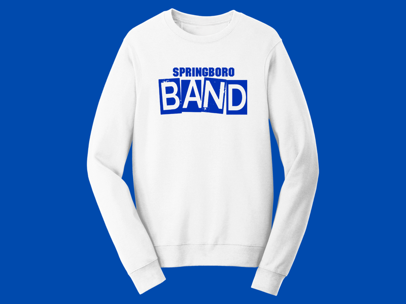 Unisex Crew OR Hooded Sweatshirt - Band 01