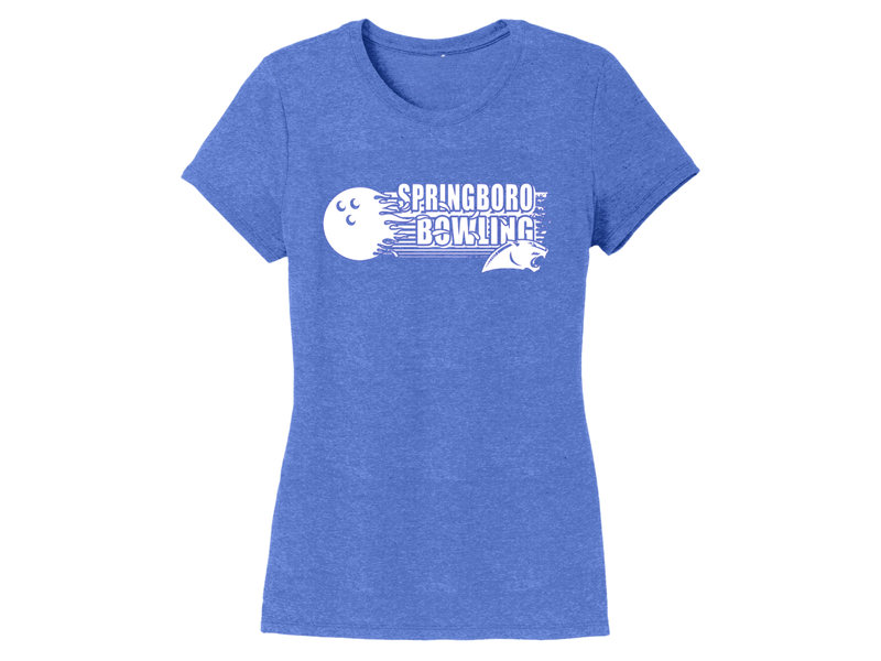 Ladies Cut T-shirt - Bowling 03