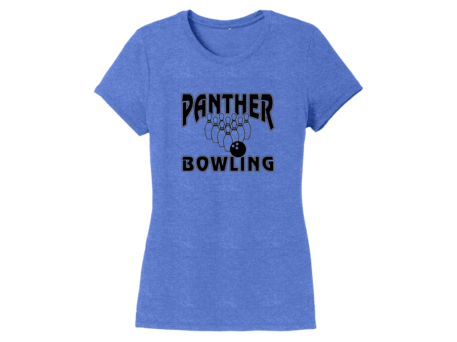 Ladies Cut T-shirt - Bowling 07
